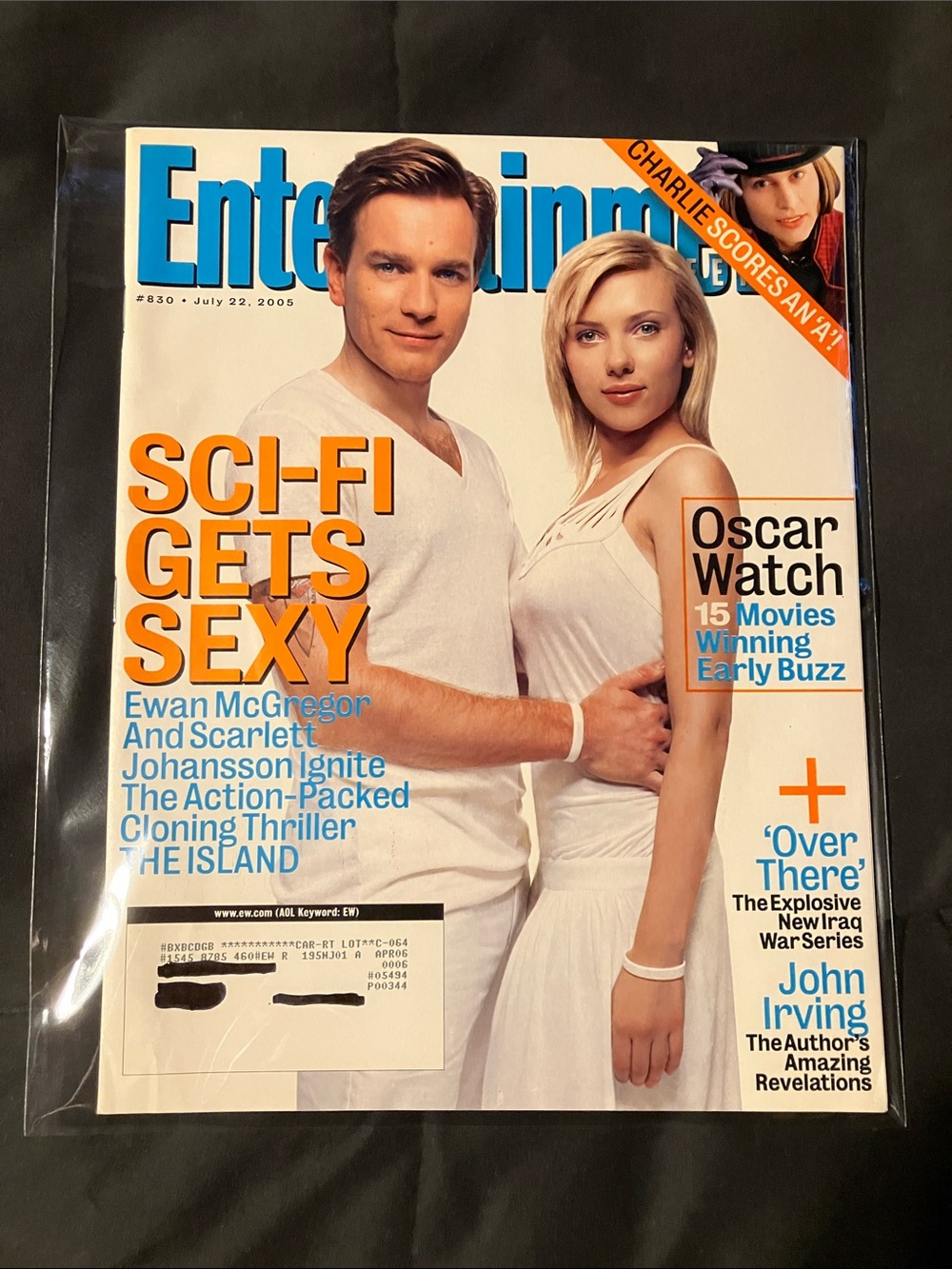 Entertainment Weekly - Ewan McGregor & Scarlett Johansson